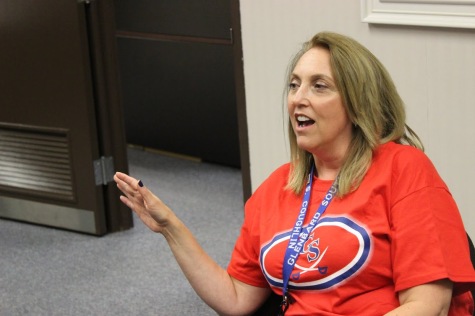 Principal Sandra Coughlin discusses her ideas.