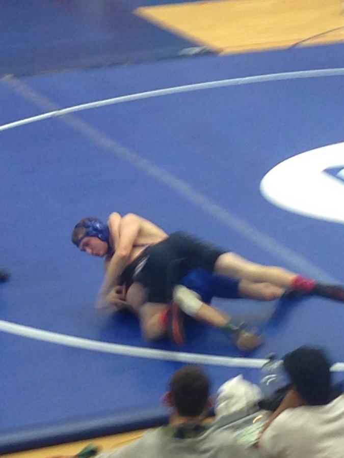 Raider takes down his opponent
