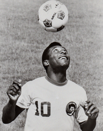 Pelé revolutionized the game of soccer through dexterous play and a meaningful sense of sportsmanship.