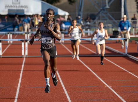 American 400-meter hurdler Cecé Telfer is intent on pursuing her goals in track and field despite recent regulations by World Athletics/Source: CNN Sports

