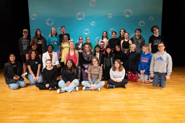 The full cast and crew of Rainbow Fish. Source: Nate Heim