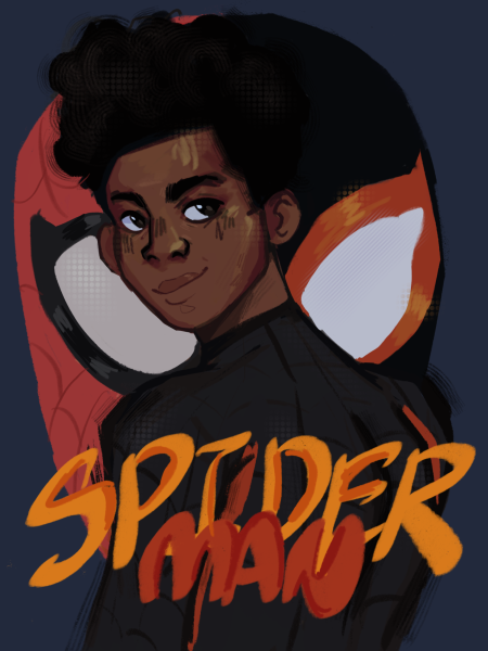 In Spider-Man: Across the Spider-Verse, Miles Morales’ entire world is turned upside down. Illustrator: Amelia Buhle