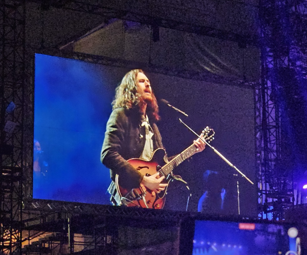 Hozier at the Huntington Bank Pavilion in Chicago 