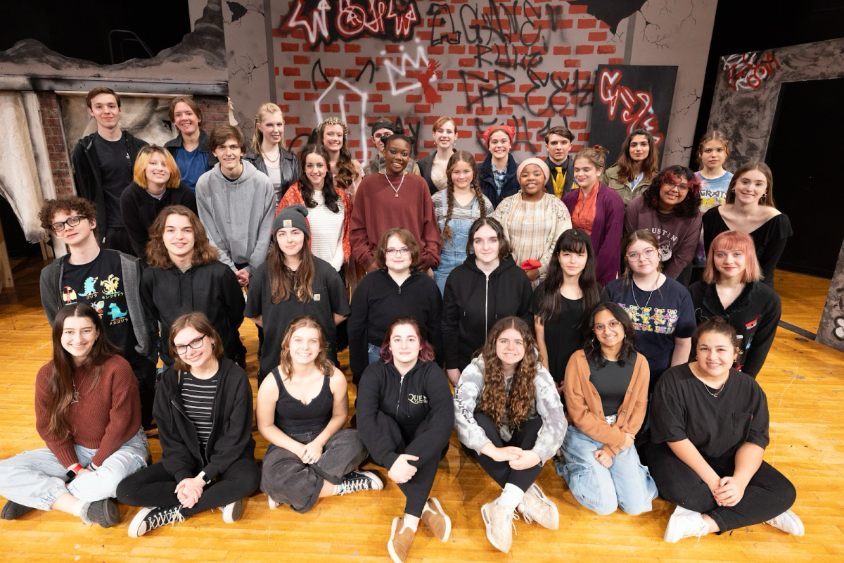 The full cast and crew of “The Trojan Women” (Source: Nate Wallace)