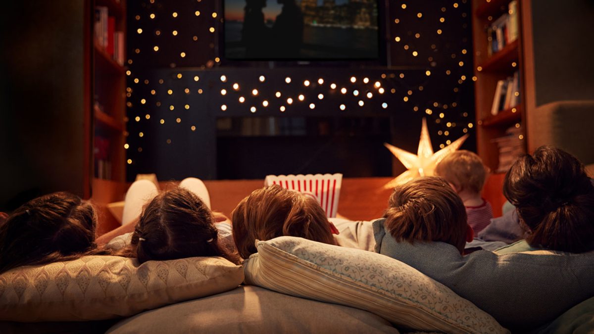 Winter is the perfect time to get together for a movie night! Source: ABC 7