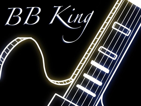 B.B. Kings recognizable guitar - Illustrator: Amelia Buhle