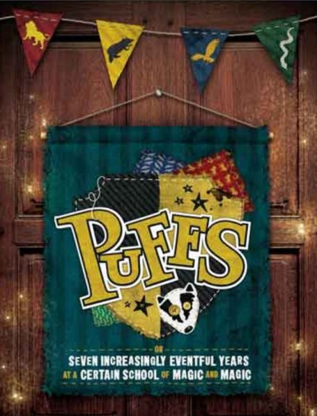 "Puffs" show playbill picture.